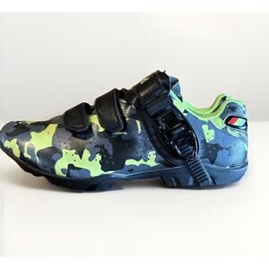SAK1TAMA Speed Bike Shoes Camouflage Green Size 42